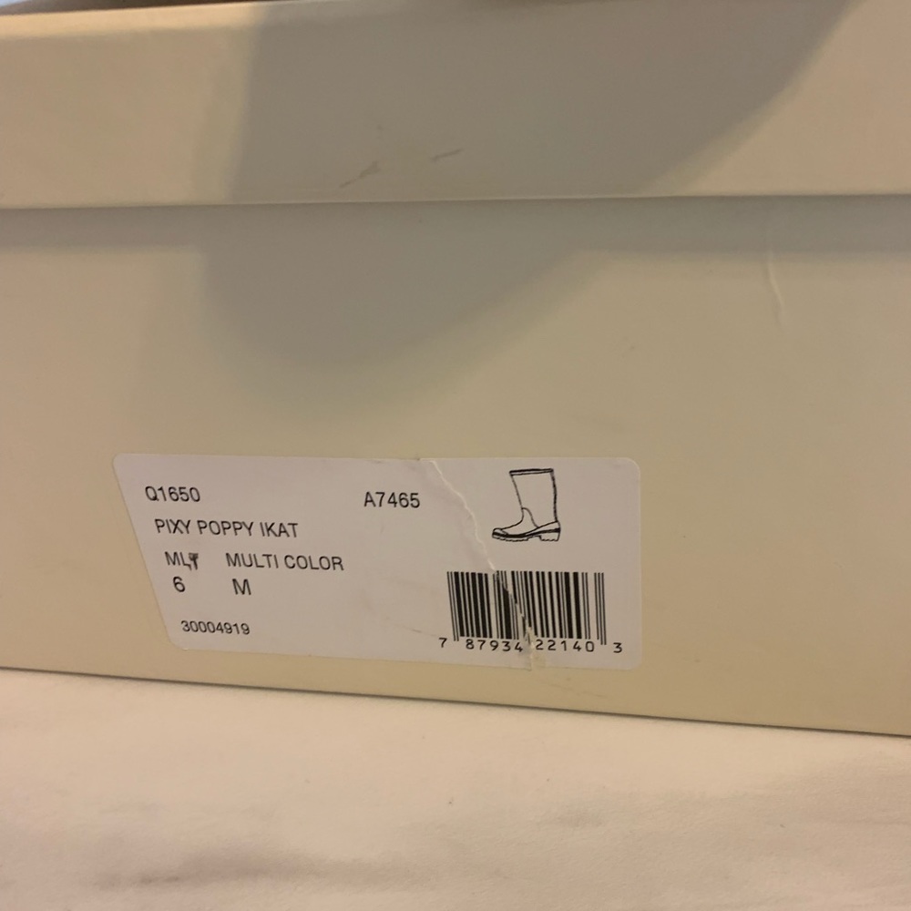 Multi Color Coach rain boots - Picture 8 of 8